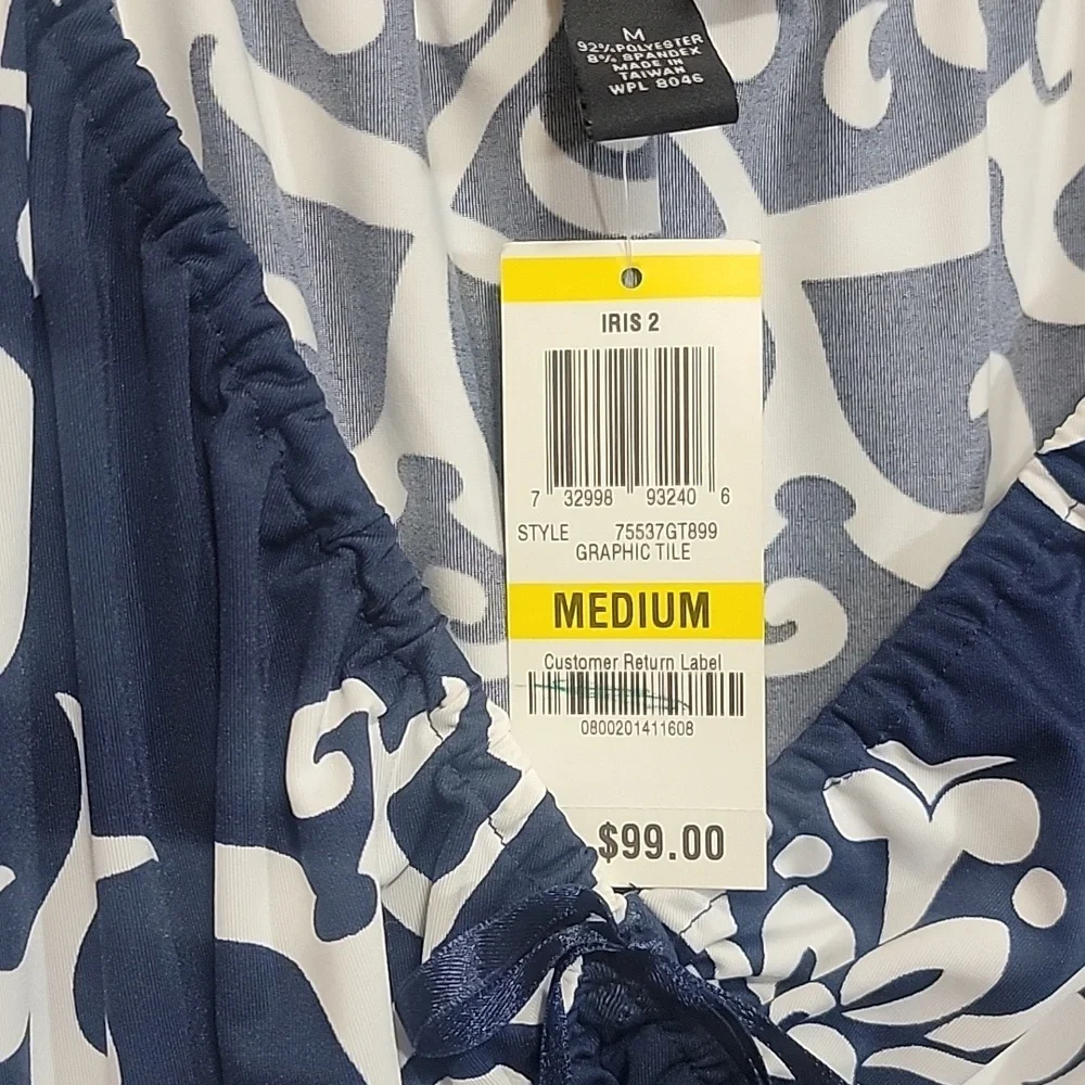 NWT Inc Concepts Pattered Dress in Medium - Picture 4 of 8